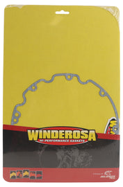 Vertex clutch cover gasket for Yamaha, outer gasket seal with detailed close-up showing the gasket's shape and material.