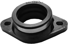 SP1 mounting flange for intake, carb, or fuel system, universal fit with durable construction, shown in black finish.
