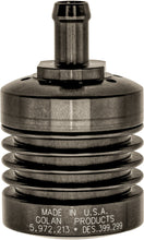 Load image into Gallery viewer, Golan Inc Breather Filter Black for drive systems, shown in black with cylindrical shape and mounting features.