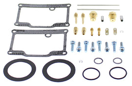 All Balls carburetor rebuild kit for fuel system, includes gaskets and parts for intake and carburetor maintenance.