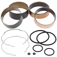Load image into Gallery viewer, All Balls Fork Bushing Kit 23-86076 for motorcycle suspension, showing metal bushings and components in the kit.