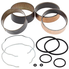 All Balls suspension fork bushing kit 23-86076 with multiple bushings and components for motorcycle fork suspension repair.