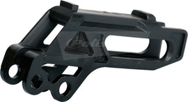 Polisport Plastics black chain guide for drive systems, model 64-0503, shown in close-up on a bike drivetrain.