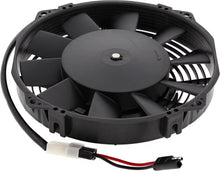Load image into Gallery viewer, All Balls engine cooling fan model 22-01010, mounted on a motorcycle engine with visible blades and mounting hardware.
