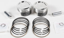 Wiseco V-Twin piston kit K1656 with multiple pistons and components for motorcycle engine rebuilds.
