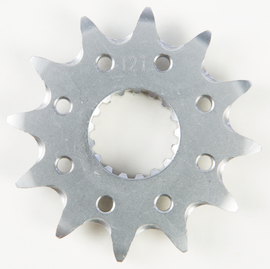 Steel 12-tooth Fire Power Front CS Sprocket for Suzuki 520 chain, durable motorcycle sprocket with precise gear fitment