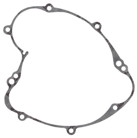 Vertex clutch cover gasket for engine, showing the black rubber seal with textured surface and precise fit for optimal sealing.