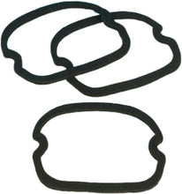 Load image into Gallery viewer, James Gasket tail lamp lens gasket set for Harley Softail and Dyna models, includes five seals, part numbers 68027-90 and 681-4702