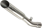 VooDoo - Single Shorty Slip-On Exhaust Polished - 12-8056P