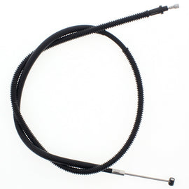 All Balls clutch cable 24-52118 for hydraulic control lines, showing the black cable with metal fittings on a white background.