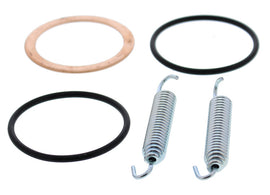 Vertex Exhaust Gasket Kit 682-3102 with 50 gaskets and seals, detailed view showing various gasket sizes and materials.