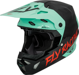 Fly Racing - Formula Cp S.E. Rave Helmet Black/Mint/Red Xs - 73-0034XS