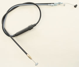 SP1 throttle cable, hydraulic control line, model 12-19599, with metal fittings, designed for precise engine throttle control.