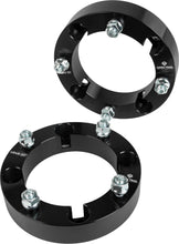 Load image into Gallery viewer, Open Trail 1.5-inch wheel spacer for 4/156 stud pattern, 12mm x 1.5mm size, shown on a vehicle wheel.