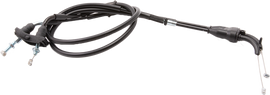 Motion Pro throttle cable for Yamaha models, durable hydraulic control line suitable for motorcycle throttle systems.