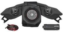 Load image into Gallery viewer, SSV Works 3 speaker plug-and-play kit for Ride Command, showing the wiring harness and connection components.