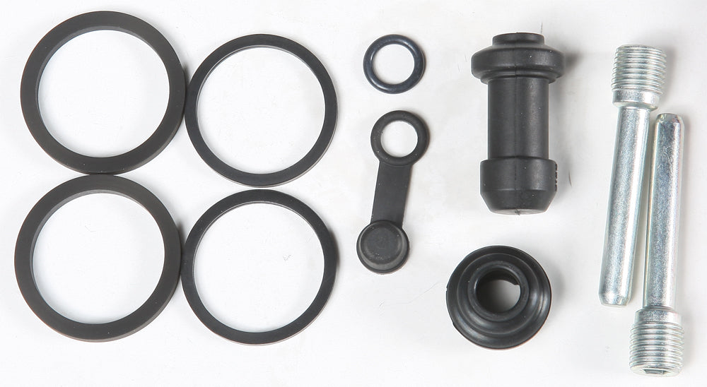 Shindy rear caliper kit for brakes, featuring metal components and hydraulic parts, designed for vehicle brake system maintenance.