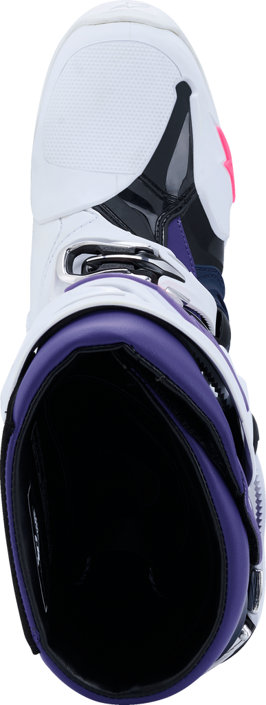Tech 10 Wht/Violet/Nvy Bl/Pnk Fl 13