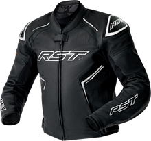Load image into Gallery viewer, S1 D3o Leather Jacket Blk/Whi Sm