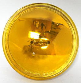 HardDrive 4-1/2 inch amber sealed beam headlight with non-fluted design, shown in the image.