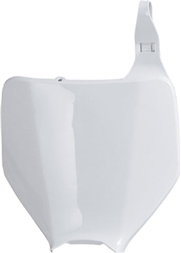 White Polisport Plastics number plate body panel with product code 64-6560, designed for off-road or motorcycle use.