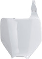 White Polisport Plastics number plate body panel with product code 64-6560, designed for off-road or motorcycle use.