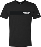 Fly Racing Fly Corporate Tee Black Md 352-0010M