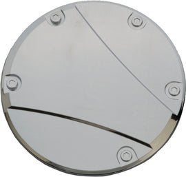 Willie & Max clutch cover for Honda VTX1300 engine, chrome finish, part number 63-0510, visible on motorcycle engine.