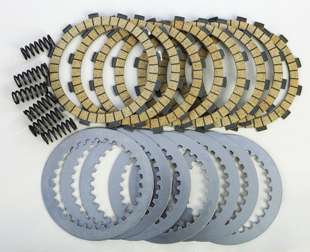 ProX Racing Parts complete clutch plate set for Yamaha models, featuring multiple clutch plates and components for motorcycle clutch system.
