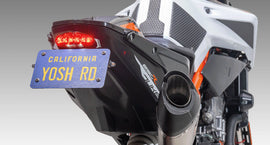 Yoshimura Fender Eliminator V2 Kit for KTM 961 motorcycle, body kit component with sleek design and mounting hardware.