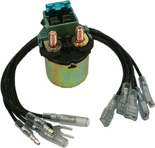 Load image into Gallery viewer, Fire Power 12V universal solenoid for electrical systems, featuring compact design and durable construction.