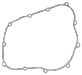 Vertex clutch cover gasket 69-18001 for motorcycle engine, showing the gasket material and shape on a plain background.