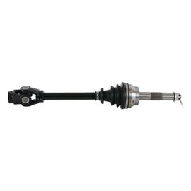 All Balls drive axle 536-0041 showing a sturdy metal shaft with protective rubber boots, designed for vehicle drivetrain replacement.