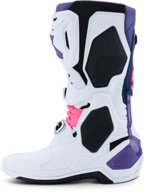 Tech 10 Wht/Violet/Nvy Bl/Pnk Fl 13