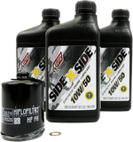 Klotz Oil - Sidexside Oil Change Kit 10w50 /W Oil Filter Pol - 842-0101