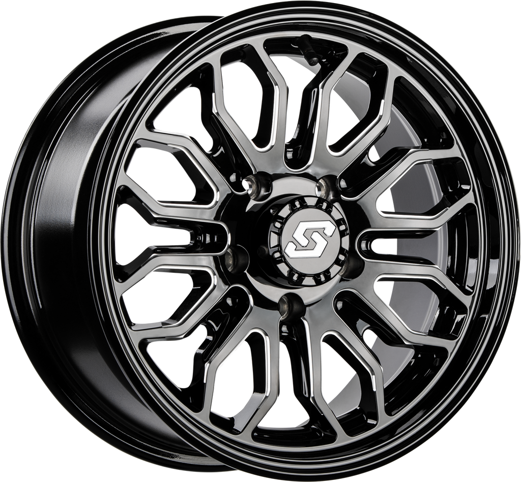 Onyx Wheel 14x7 4/110 +10mm Blk/Machined