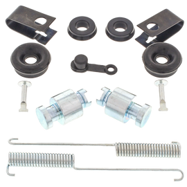 All Balls brake wheel cylinder rebuild kit 21-85009 showing components and packaging for brake repair and maintenance.