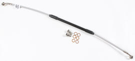 GALFER steel rear brake line for Honda CRF250 motorcycle, designed for durable, high-performance braking.