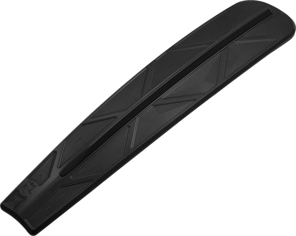 Black Kens Factory dash insert with a single groove, designed for automotive interior body enhancement, shown in the image.