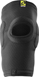 EVS KS199 knee support in large/x-large size, black with adjustable straps and padded design for support and stability.