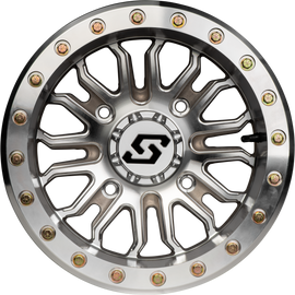Onyx Beadlock Wheel 15x8 4/137 +0mm Machined