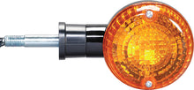 Load image into Gallery viewer, K&amp;S Technologies rear turn signal illumination light with amber lens for motorcycle or vehicle lighting system.