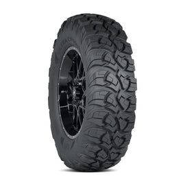 ITP Ultracross tire 34x10R18 radial tire with Lr1990lbs rating, featuring rugged tread for off-road and all-terrain use.