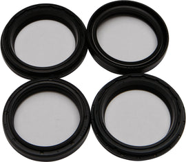 All Balls suspension fork and dust seal wiper kit 22-56141 with black rubber seals and metal components for motorcycle forks