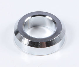HardDrive chrome drive axle spacer, 3/4 inch by 0.38 inch, for vehicle axle assembly, shown in the product image.
