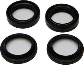 All Balls suspension fork and dust seal wiper kit 22-56116, showing black rubber seals and metal components for motorcycle forks.