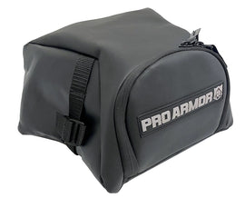 Pro Armor Tunnel Pack Pol Prolite luggage case with black exterior and handle, designed for durable travel storage.