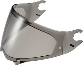 SCORPION EXO Covert FX helmet faceshield with Pinlock dark smoke tint, designed for motorcycle helmet protection.