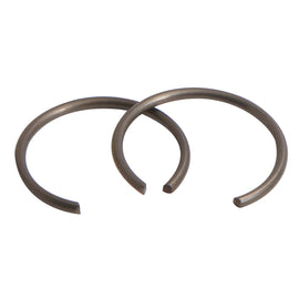 Vertex piston circlips for Vertex pistons, part number 175-72116K, shown in a close-up image of engine components.