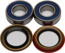 Load image into Gallery viewer, All Balls drive wheel bearing and seal kit with metal and rubber components for vehicle maintenance.
